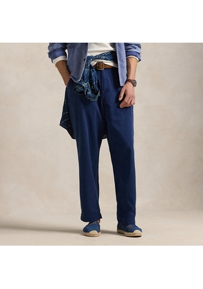 Relaxed Fit Garment-Dyed Twill Trouser