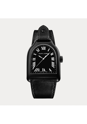 Stirrup Large Steel Black Dial