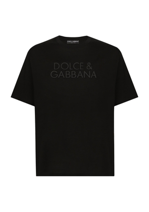 Dolce & Gabbana Embroidered Logo T-Shirt