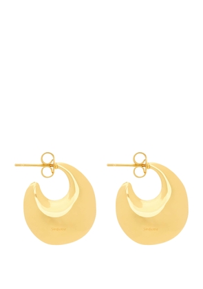 Saint Laurent Flat Hoop Earrings