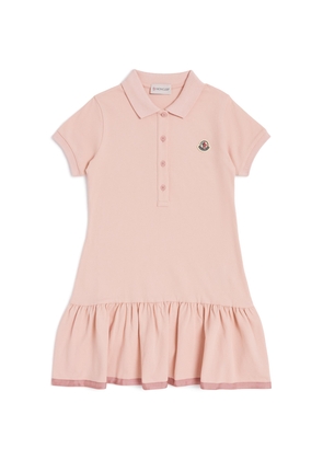Moncler Enfant Cotton Polo Shirt Dress