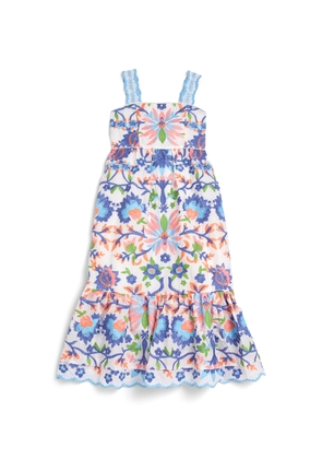 Marlo Cotton Embroidered Joanna Maxi Dress