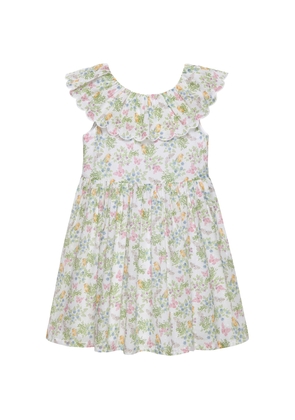 Trotters Cotton Butterfly and Bird Print Dress