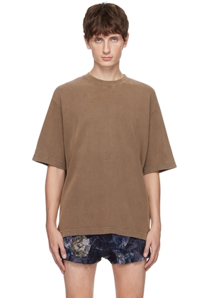 Acne Studios Brown Patch T-Shirt
