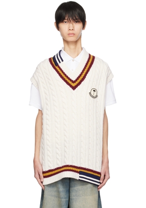 Moncler Genius Moncler x Palm Angels Off-White Vest