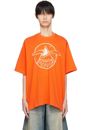 Moncler Genius Moncler x Roc Nation Orange T-Shirt