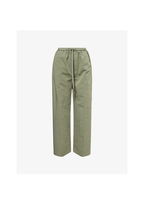 Womens Citizens Of Humanity Ayla Drawstring Cotton-Blend Trousers