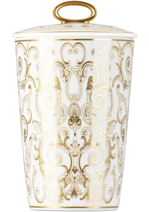Versace White Rosenthal Medusa Gala Scented Candle