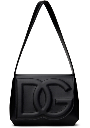 Dolce & Gabbana Black Logo Shoulder Bag