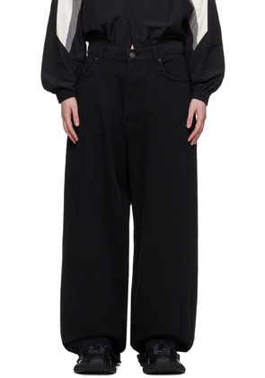Balenciaga Black Baggy Jeans