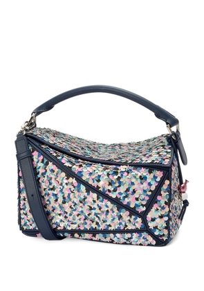 Loewe Puzzle 10 Confetti Top-Handle Bag