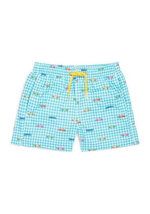 Mc2 Saint Barth Kids Antibacterial Car Jean Swim Shorts