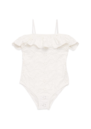 Mc2 Saint Barth Kids Embroidered Brielle Swimsuit
