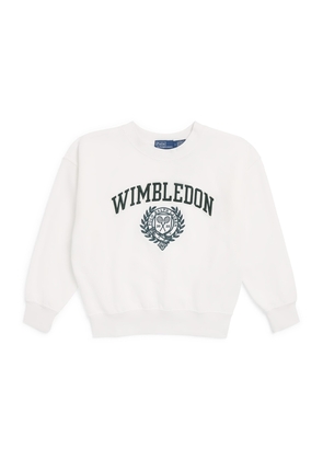 Ralph Lauren Kids x Wimbledon Embroidered Sweatshirt