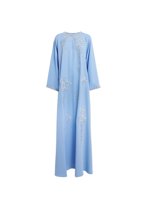 Carolina Herrera Satin Embellished Kaftan