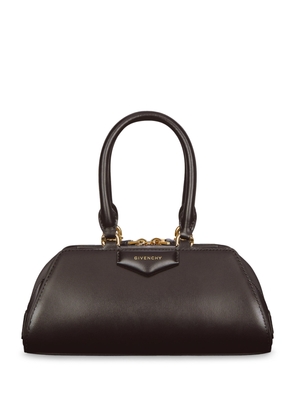Givenchy Mini Leather Antigona Cube East-West Top-Handle Bag