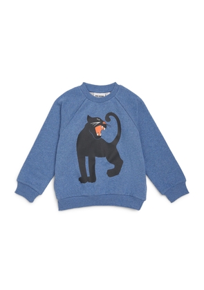 Mini Rodini Organic Cotton Panther Sweatshirt