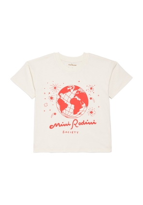 Mini Rodini Organic Cotton Rodini Society T-Shirt