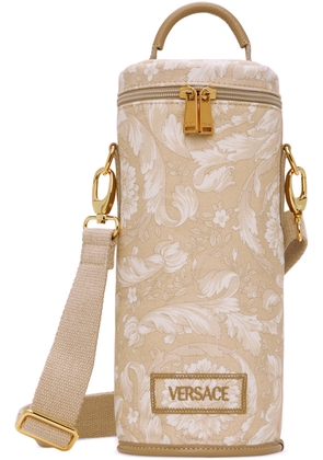 Versace Beige Barocco Wine Cooler Bag