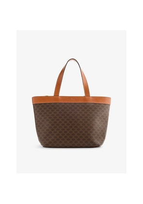 Womens Reselfridges Pre-Loved Celine Macadam Coated-Canvas Handbag