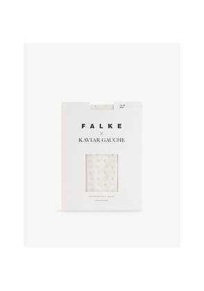Womens Falke x Kaviar Gauche Pearl Bridal Tights