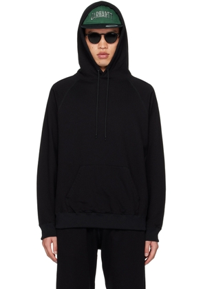 nanamica Black Paneled Hoodie
