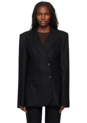 The Frankie Shop Black Morrison Crossover Blazer