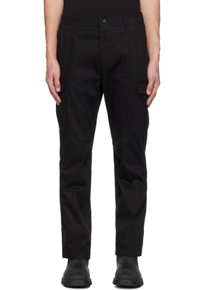Moncler Black Logo Patch Cargo Pants