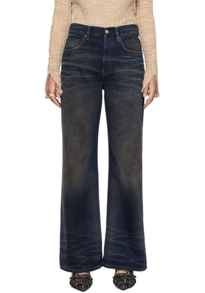 Acne Studios Blue Super Baggy Jeans