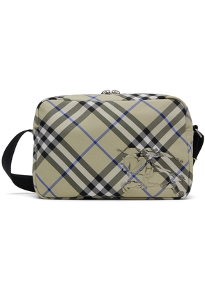 Burberry Beige Check Crossbody Bag