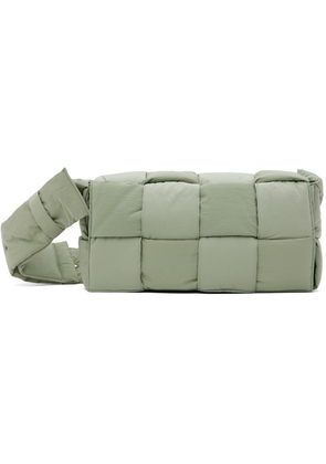 Bottega Veneta Green Padded Tech Cassette Bag