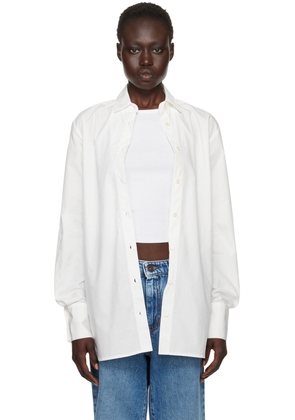 ÉTERNE White Button-Down Shirt