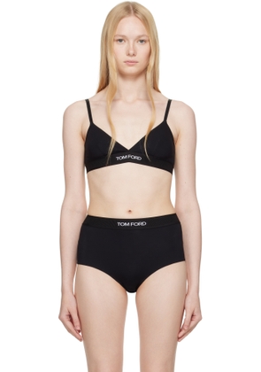 TOM FORD Black Modal Signature Bra