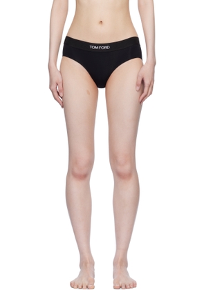TOM FORD Black Modal Signature Boy Shorts