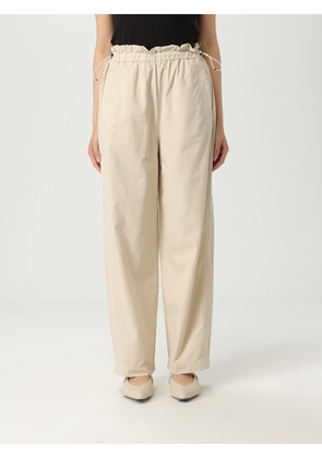 Pants WOOLRICH Woman color Beige