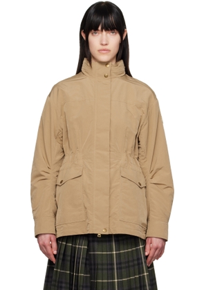 Moncler Beige Nades Short Jacket