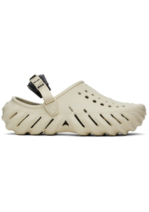 Crocs Beige Echo Clogs