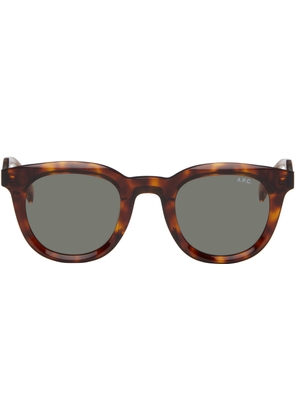 A. P.C. Brown Lou Sunglasses