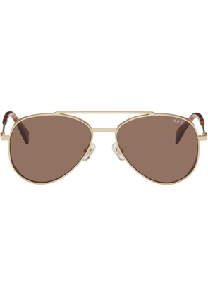 A. P.C. Gold Bill Sunglasses