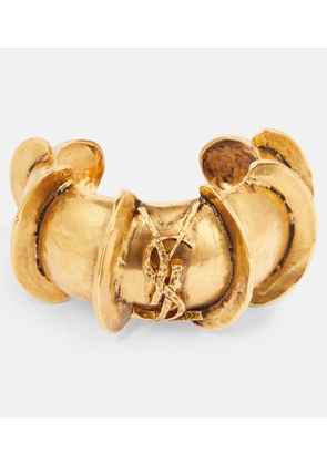 Saint Laurent Cassandre cuff bracelet