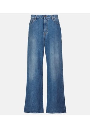 The Row Egli high-rise wide-leg jeans