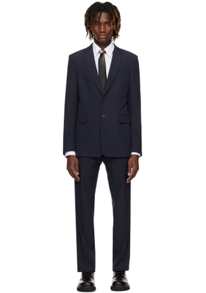 Dries Van Noten Navy Slim Fit Suit