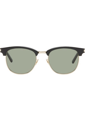 Saint Laurent Black & Gold SL 108 Sunglasses