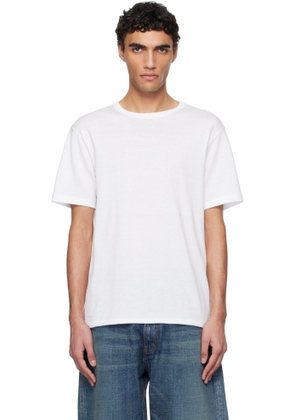 nanamica White Loopwheel COOLMAX Jersey T-shirt