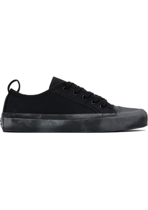 Studio Nicholson Navy Byrd Canvas Sneakers