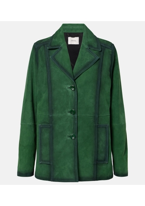Dorothee Schumacher Soft Touch suede blazer