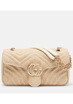 Gucci GG Marmont Small denim shoulder bag