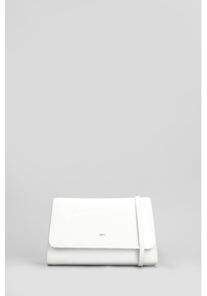 Giuseppe Zanotti Cleopatra Clutch In White Patent Leather