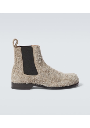 Loewe Campo brushed suede Chelsea boots