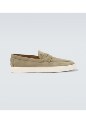 Tod's Suede penny loafers